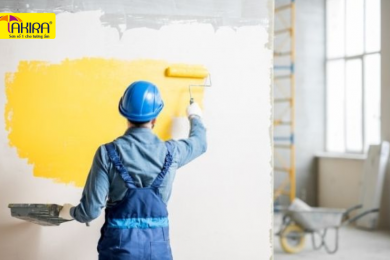 QUY TRÌNH SƠN TƯỜNG MỊN- NỘI THẤT