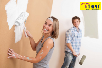 Mẹo sơn nhà đón Tết 2023 đẹp, tiết kiệm chi phí !