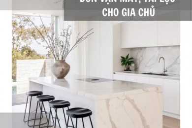 Gợi ý màu sơn phòng bếp đón vận may, tài lộc cho gia chủ
