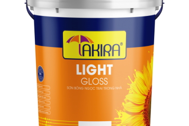 Takira Light Gross - Sơn bóng nội thất ngọc trai hoàn hảo cho không gian nội thất của bạn!