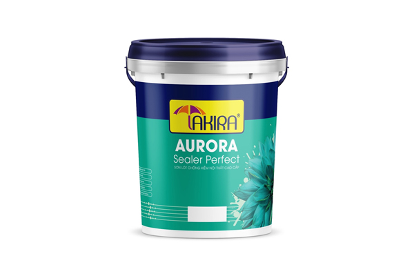 SƠN LÓT CHỒNG KIỀM TAKIRA AURORA SEALER PERFECT 18LÍT - SƠN LÓT CHỐNG KIỀM TRONG NHÀ CAO CẤP