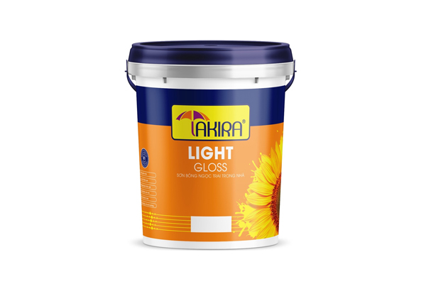 SƠN NỘI THẤT TAKIRA LIGHT GLOSS 18LÍT- SƠN BÓNG NGỌC TRAI TRONG NHÀ