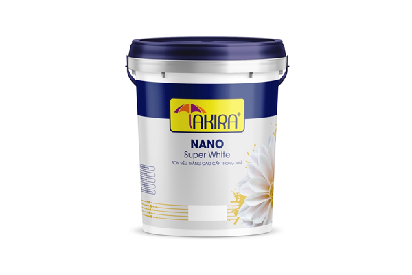 SƠN NỘI THẤT TAKIRA NANO SUPER WHITE 18L