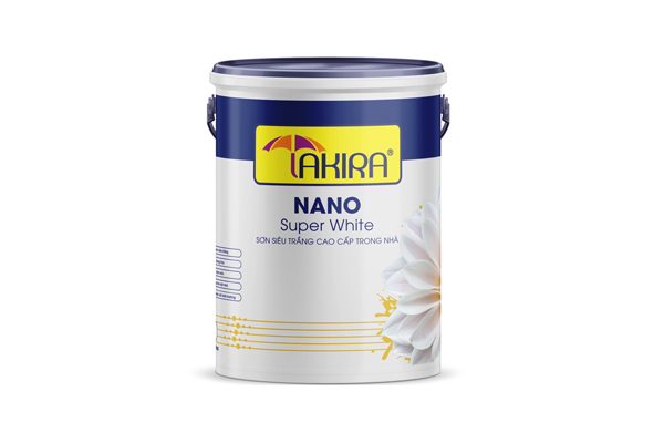 SƠN NỘI THẤT TAKIRA NANO SUPER WHITE 5L