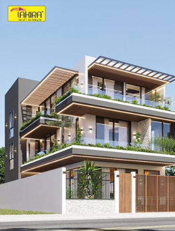 Thiết kế biệt thự 3 tầng hiện đại không nên bỏ lỡ
